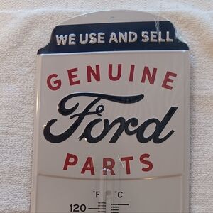 Collectible FORD Metal Thermometer